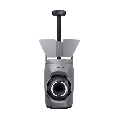 Lumistar TERO tennis ball machine in gray