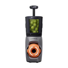 Front view of the Lumistar TERO Pro tennis ball machine
